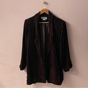 Vintage A.C. Sport Brown Blazer Size 14 GUC